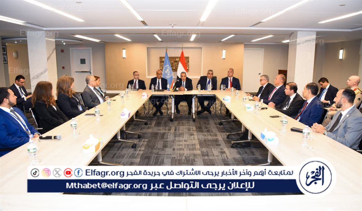 وزير الخارجية يلتقي مع المصريين العاملين في الأمم المتحدة بنيويورك