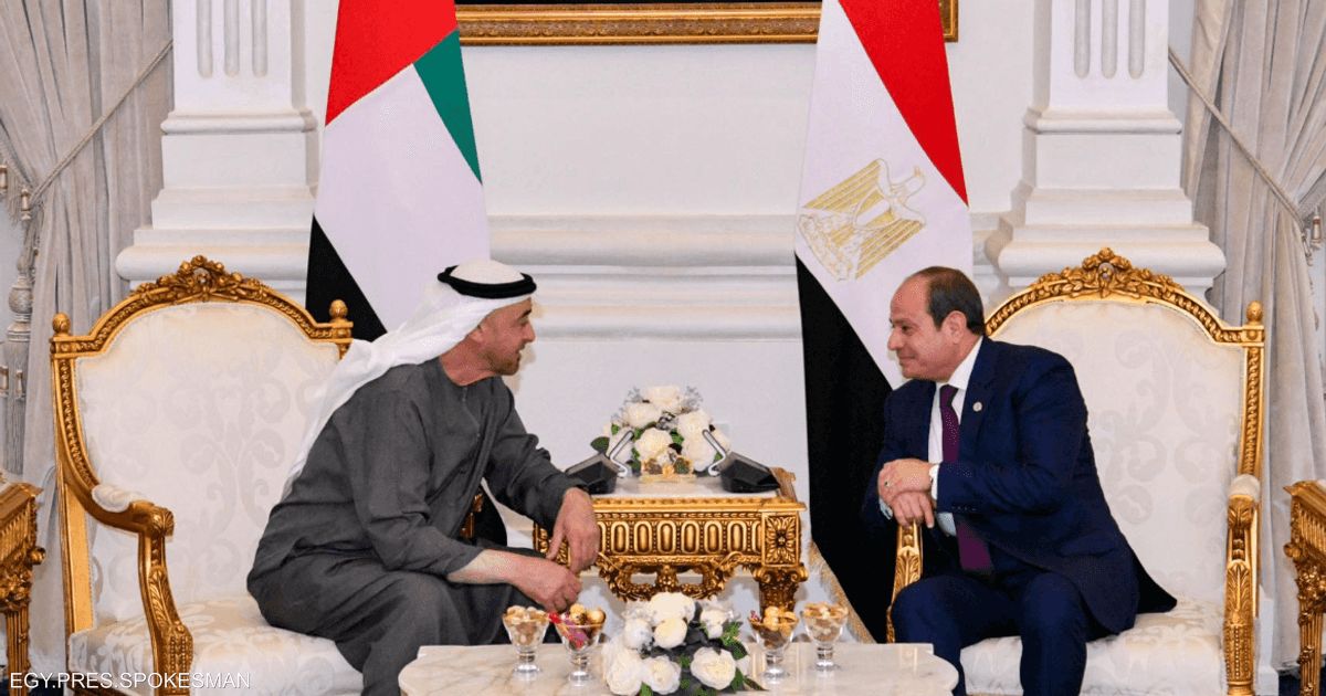 العالم اليوم - محمد بن زايد يصل القاهرة في زيارة أخوية