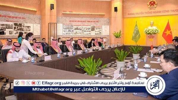 وزير الصناعة والثروة المعدنية يبحث تعزيز التعاون الصناعي مع نظيره الفيتنامي