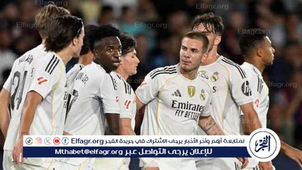 عاجل.. تشكيل ريال مدريد الرسمي لمواجهة كيرات في دوري أبطال أوروبا