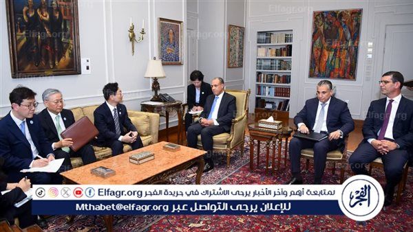 وزير الخارجية يستقبل المبعوث الخاص لرئيس جمهورية كوريا الجنوبية