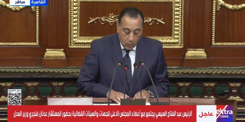 رئيس الوزراء للنواب: الرئيس السيسى يرى ضرورة إضافة ضمانات لقانون الإجراءات الجنائية