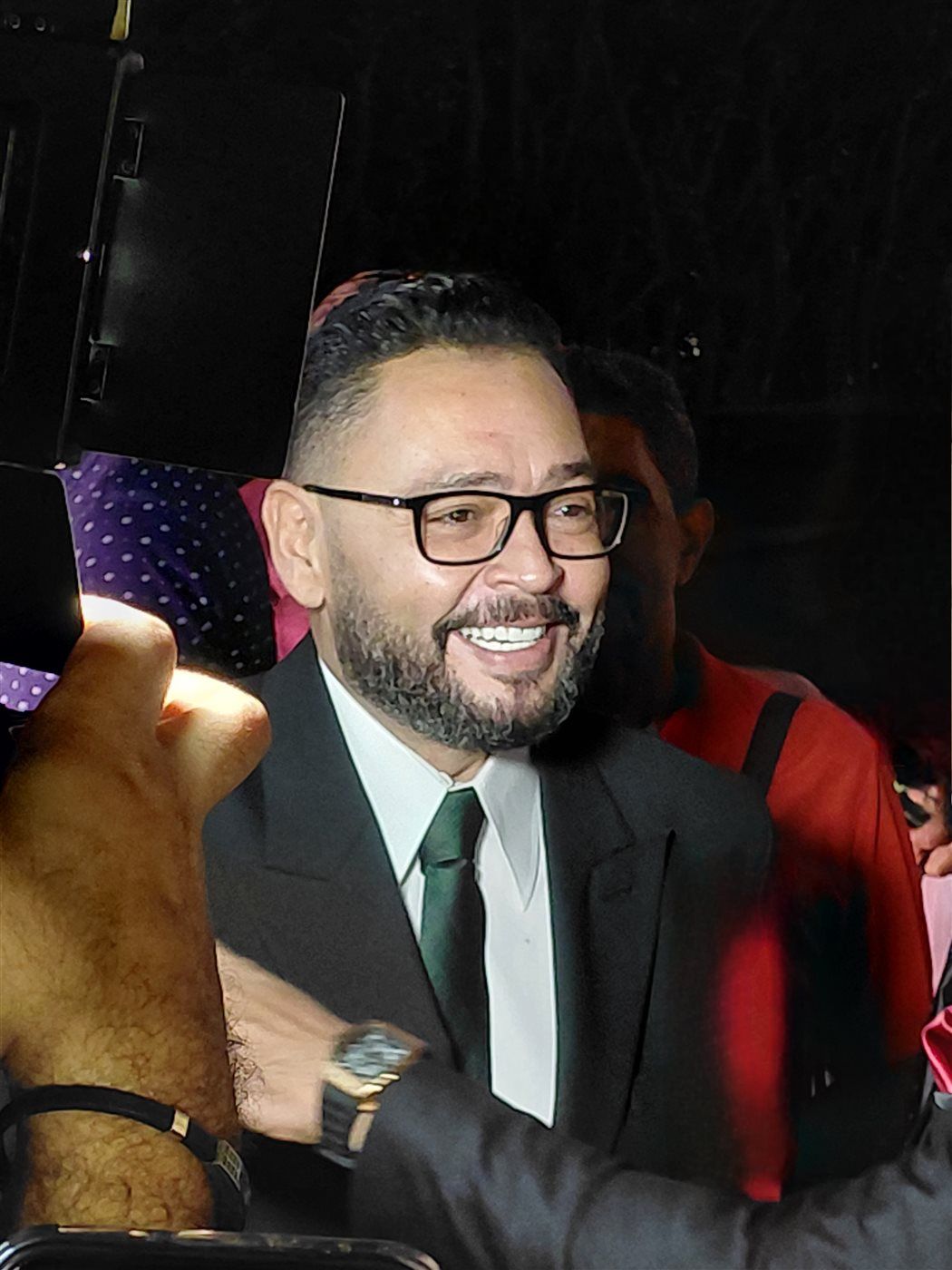 وصول أحمد رزق لمهرجان الإسكندرية السينمائي الدولي