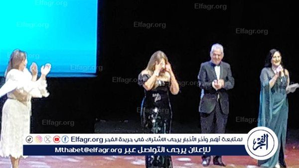 ليلى علوي تدعم أهل فلسطين أثناء افتتاح مهرجان الإسكندرية السينمائى