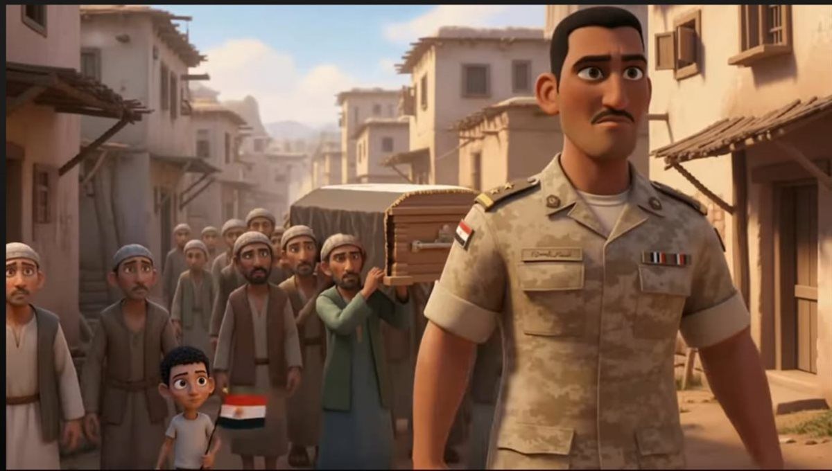 فيلم كرتوني للأطفال من إنتاج k media عن نصر أكتوبر