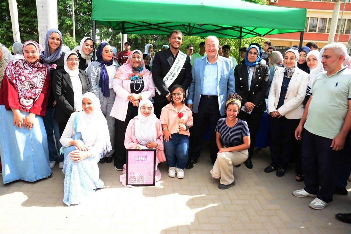 كلية الزراعة جامعة عين شمس تستقبل الطلاب الجدد للعام الجامعي 2025.2026