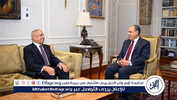 وزير الخارجية يلتقي رئيس الأكاديمية العربية للعلوم والتكنولوجيا والنقل البحري