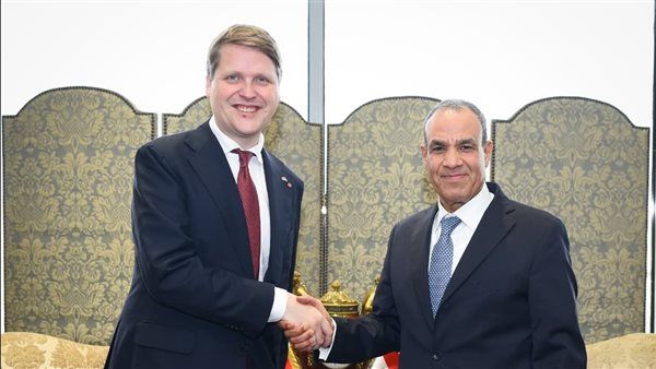 وزير الخارجية يلتقي وزير التنمية الدولية النرويجي