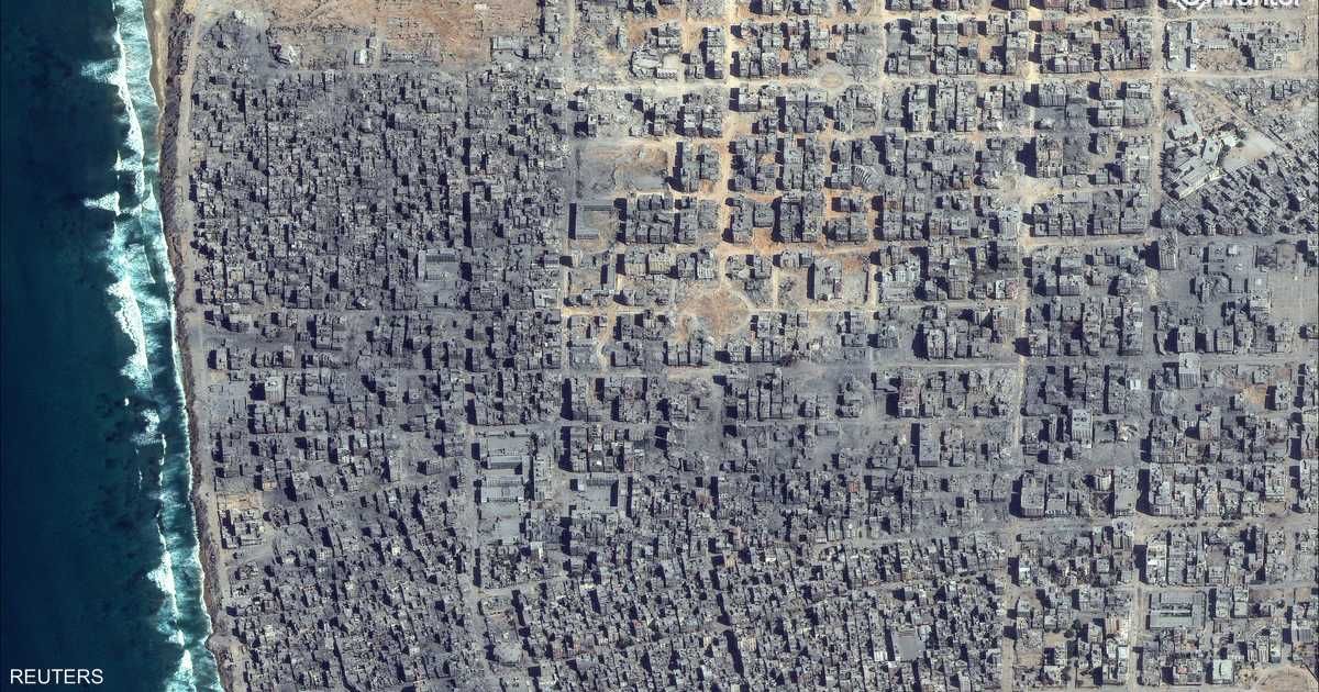 العالم اليوم - صور جوية لغزة بعد عامين من الحرب.. دمار واسع النطاق