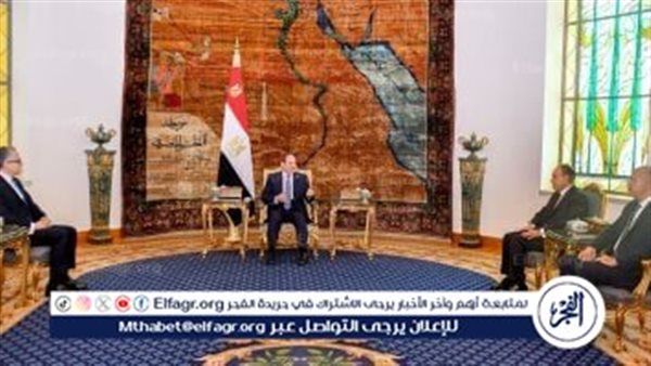 عاجل- الرئيس السيسى لـ خالد العنانى: الفوز باليونسكو يجسد التقدير الدولى لإرث مصر الحضارى
