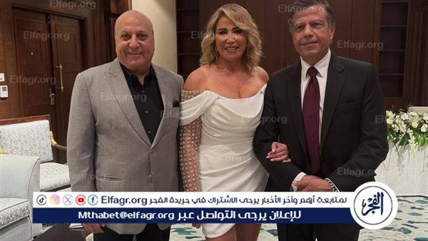 لحظة عقد قران إيناس الدغيدي.. وزغرودة من بوسي شلبي وهالة صدقي (صور)