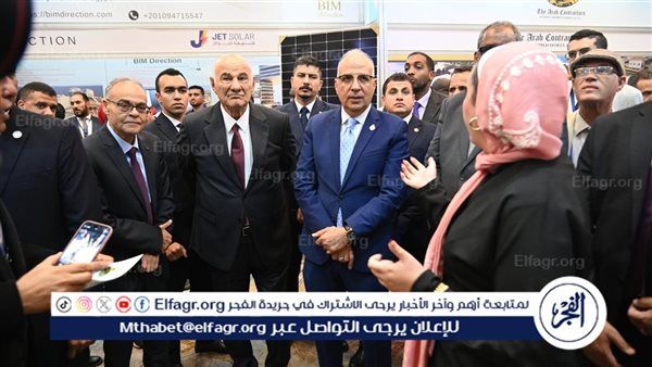 وزير الري يفتتح المعرض المقام على هامش فعاليات "أسبوع القاهرة الثامن للمياه"