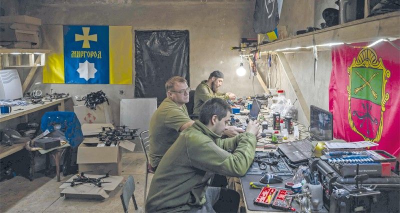 كييف تعلن إسقاط 103 مسيرات روسية