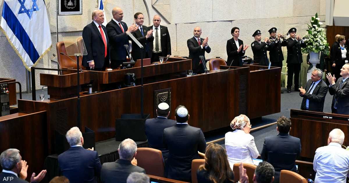 العالم اليوم - بطريقة غير عادية.. الكنيست الإسرائيلي يستقبل ترامب
