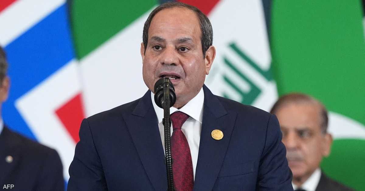 العالم اليوم - السيسي: أمامنا فرصة تاريخية فريدة.. وهذا ندائي لشعب إسرائيل