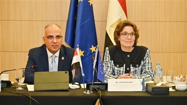 انطلاق الحوار الاستراتيجي بين مصر والاتحاد الأوروبي برئاسة سويلم والمفوضة الأوروبية