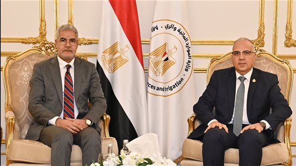 سويلم يلتقى وزير الزراعة الموريتانى ضمن فعاليات "إسبوع القاهرة الثامن للمياه