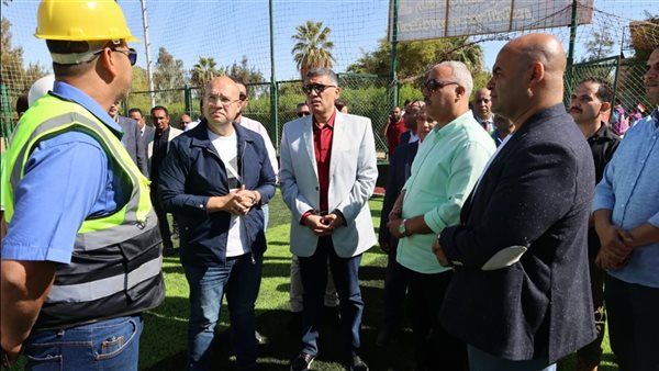 رفع كفاءة المنشآت لخدمة الشباب..محافظ الجيزة يتفقد مركز شباب المناجم بالواحات البحرية