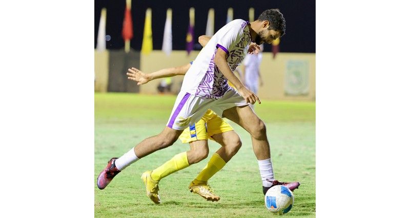 النصر والوحدة فـي نهائي كأس نادي الحمراء لكرة القدم