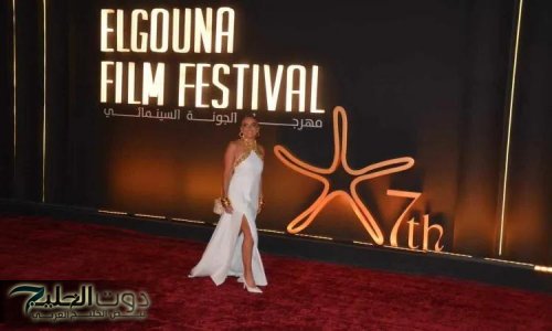 نجوم الفن يزينون افتتاح الدورة الثامنة من مهرجان الجونة السينمائي