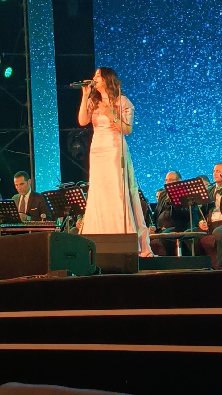 فرح الموجي تتألق بألحان جدها في الليلة الثانية من مهرجان الموسيقى العربية