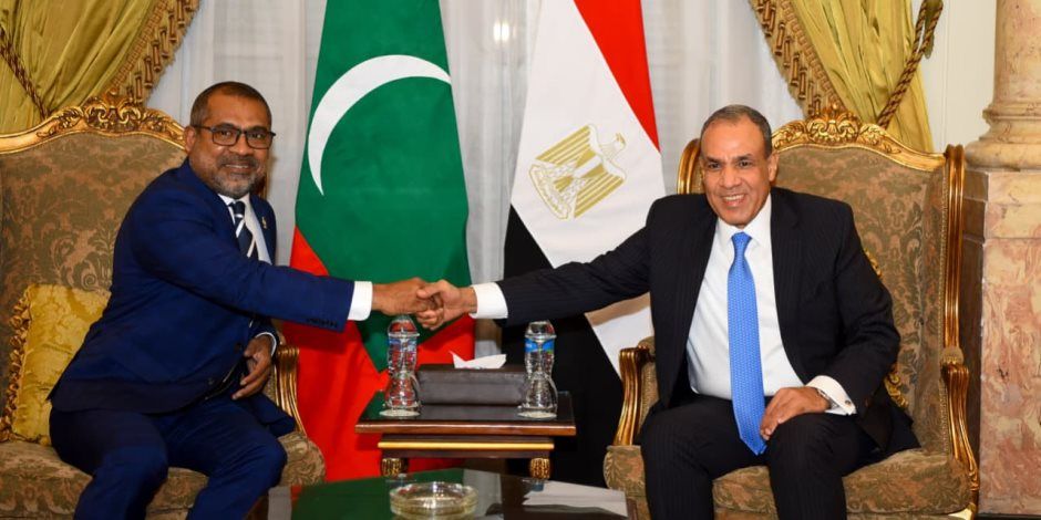 مشاورات سياسية بين وزيري خارجية مصر والمالديف