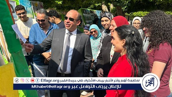 طلاب كلية طب قصر العيني ينظمون معرضًا فنيًا ومشغولات يدوية في إطار احتفالات أكتوبر.