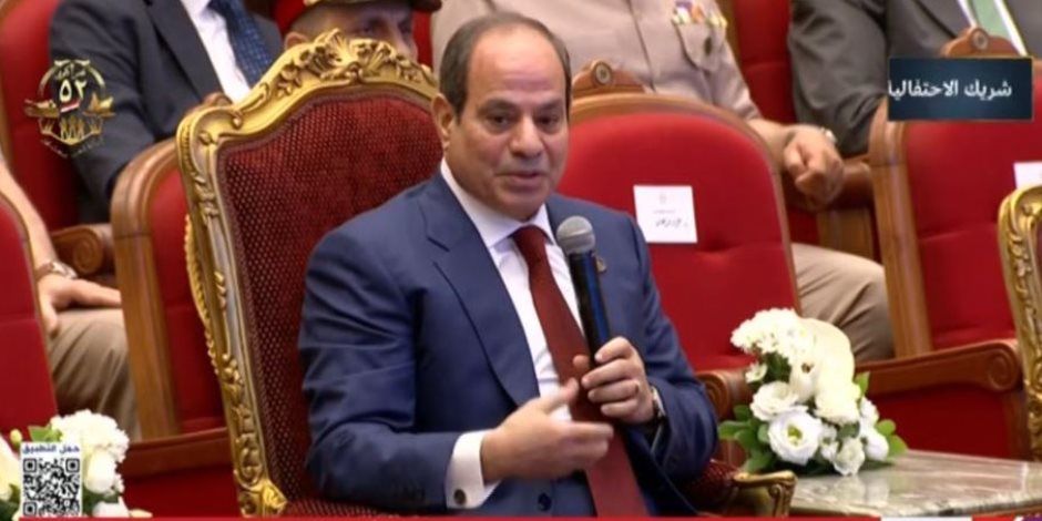 الرئيس السيسي: كرم ربنا حافظ على الدولة بعد أحداث 2011