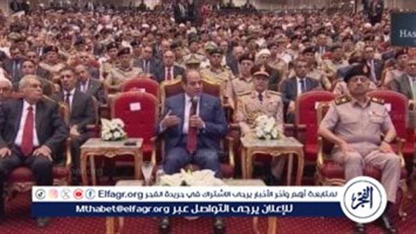 السيسي: ما نحن فيه هو حرب لتغيير واقعنا الاقتصادي وتحسين أحوال المصريين
