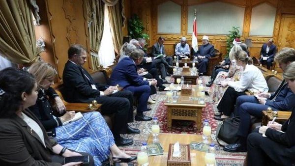 وكيل الأزهر يستقبل وفد لجنة الشؤون الخارجية الدنماركي لبحث تعزيز التعاون المشترك