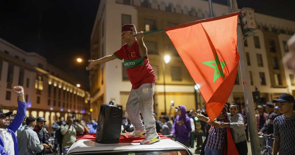 العالم اليوم - احتفالا بالأشبال.. صور من ليلة "لم ينم فيها المغرب"