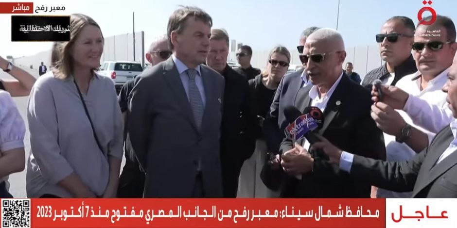 محافظ شمال سيناء: لدينا 3 خطوط طبية لاستقبال المصابين من غزة وتقديم الخدمات لهم