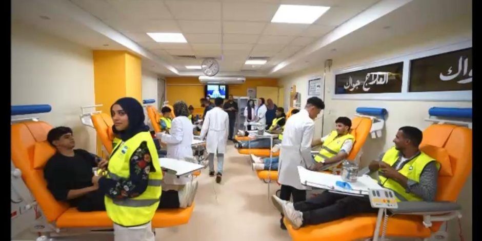 مستقبل وطن يشارك وزارة الصحة في حملة قومية للتبرع بالدم