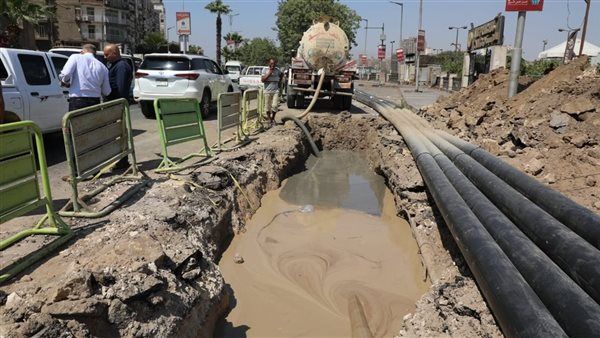 محافظ الجيزة: الانتهاء من أعمال الحفر النفقي لكابلات تغذية محطات مياه جزيرة الذهب