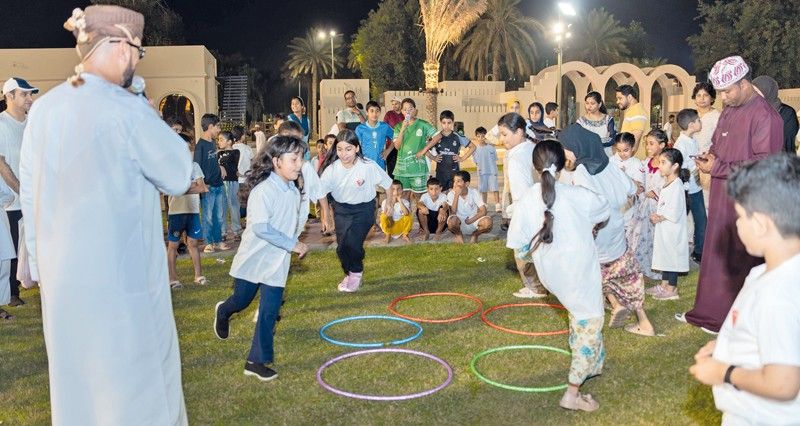 فعاليات متنوعة فـي يوم النشاط البدني بشمال الباطنة