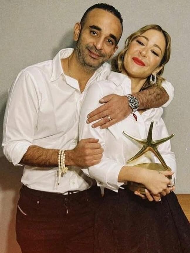 بعد إعلان زواجهما رسميًا.. منة شلبي تنشر صورة تجمعها بالمنتج أحمد الجنايني