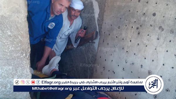 عاجل ـ بالصور الصحة: إنقاذ ناجح لسائحة إسبانية أصيبت داخل هرم سنفرو المنحني بدهشور