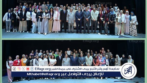رئيس جامعة القاهرة يشهد احتفالية تكريم الطلاب المتميزين فى الأنشطة الجامعية