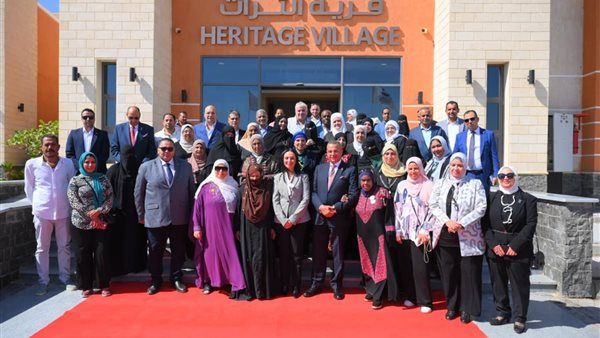 وزيرة التضامن الاجتماعي ومحافظ جنوب سيناء يتفقدان القرية التراثية بمدينة شرم الشيخ استعدادًا لافتتاحها رسميًا