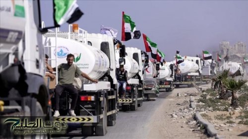 7.2 آلاف طن من المساعدات الإماراتية تصل مصر لنقلها إلى غزة