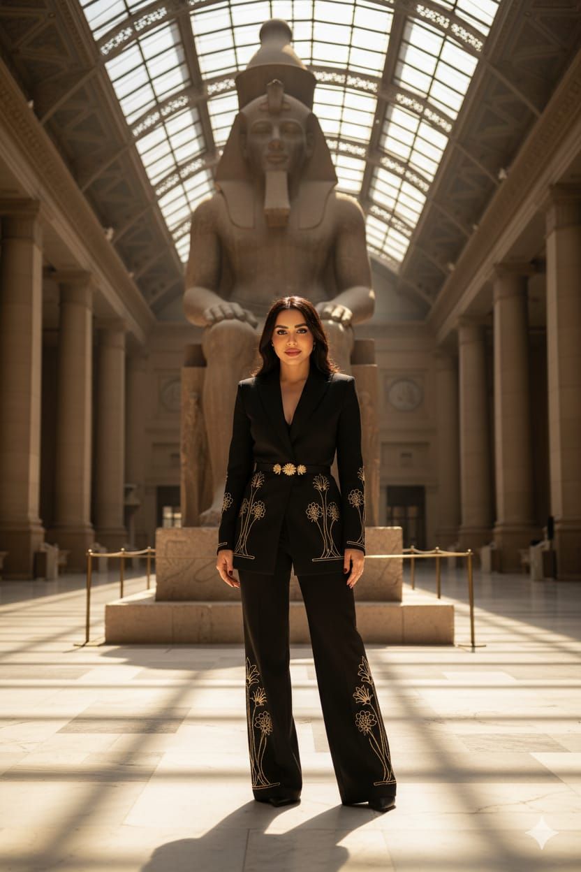 إنجي علاء عن المتحف الكبير: لحظة فخر تلخص عظمة مصر وهويتها