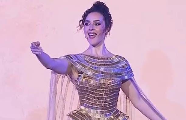 ملكة على عرش الحضارة.. شيرين طارق تتألق في افتتاح المتحف المصري الكبير بإطلالة فرعونية