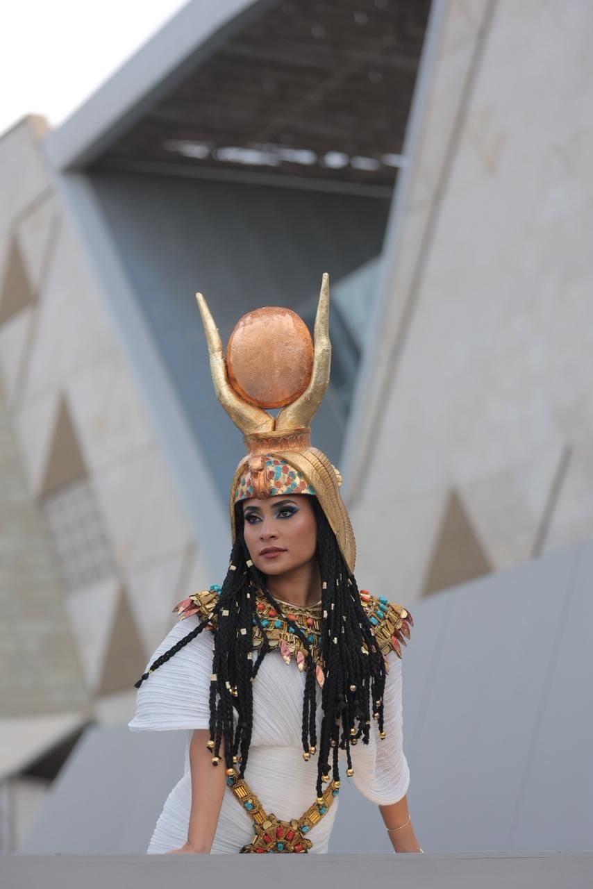 «صوت الأمة» تنشر صورا من استعدادات حفل افتتاح المتحف المصري الكبير