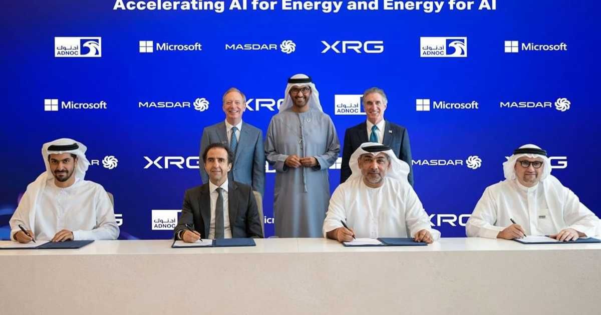 العالم اليوم - شراكة إستراتيجية بين "أدنوك" و"مصدر" و"XRG" و"مايكروسوفت"