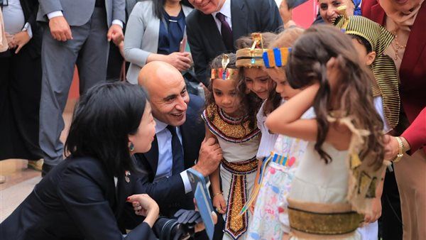 وزير التعليم يصطحب الأميرة أكيكو من العائلة الإمبراطورية اليابانية في زيارة لـ مدرسة بزهراء مدينة نصر