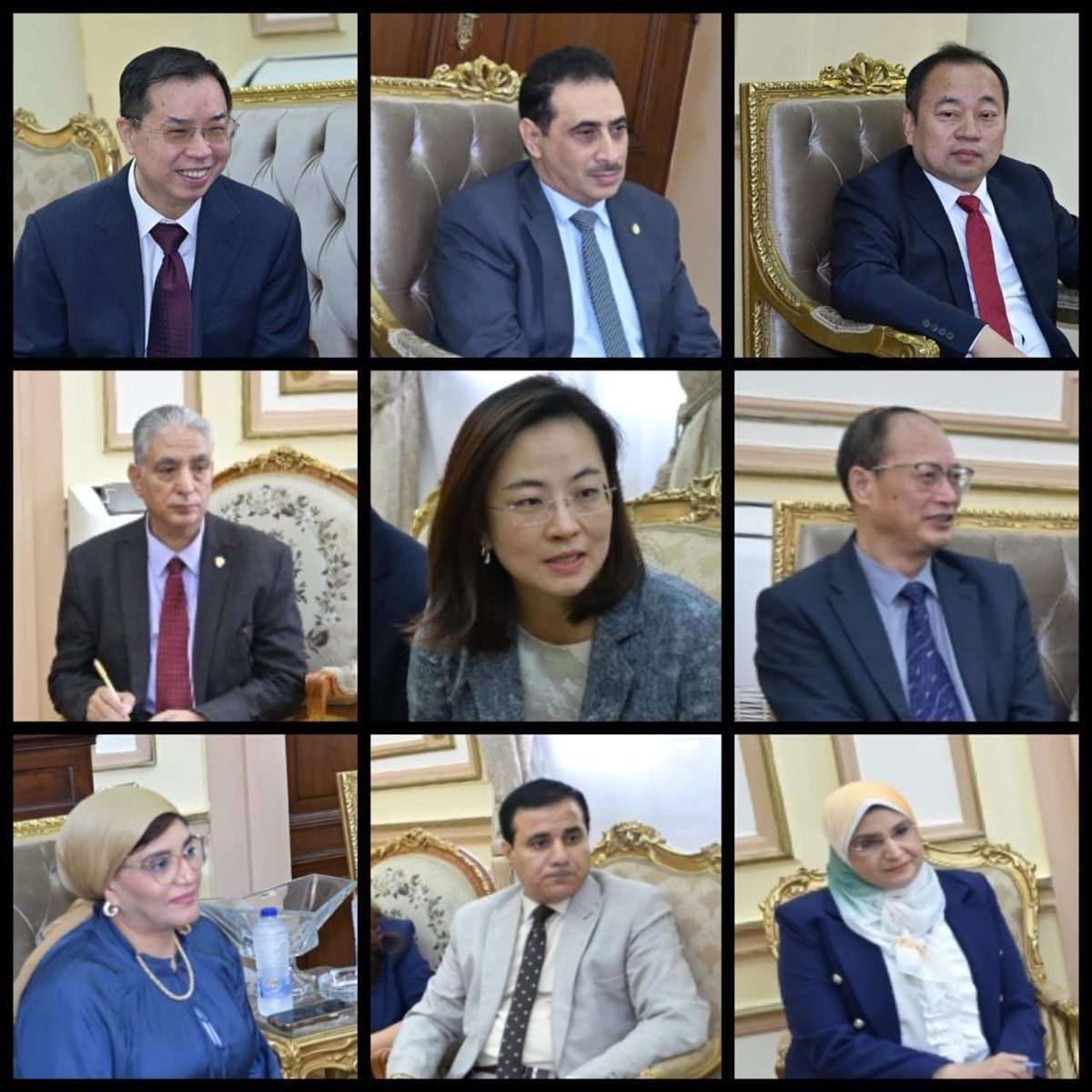 رئيس جامعة القاهرة يستقبل رئيس جامعة بكين لبحث تعزيز التعاون المشترك بين الجامعتين.