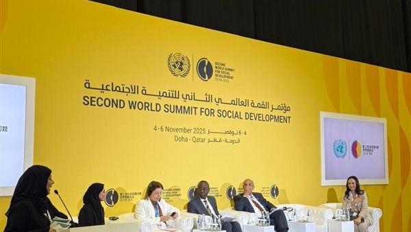 وزيرة التضامن الاجتماعي تشارك في جلسة بعنوان "حماية الأسر في الحروب والنزاعات.. السياسات والتدخلات البرامجية"