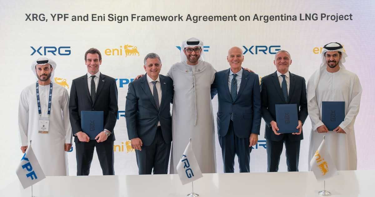 العالم اليوم - "XRG" و"YPF" و"Eni" توقع اتفاقية لمشروع غاز مسال بالأرجنتين