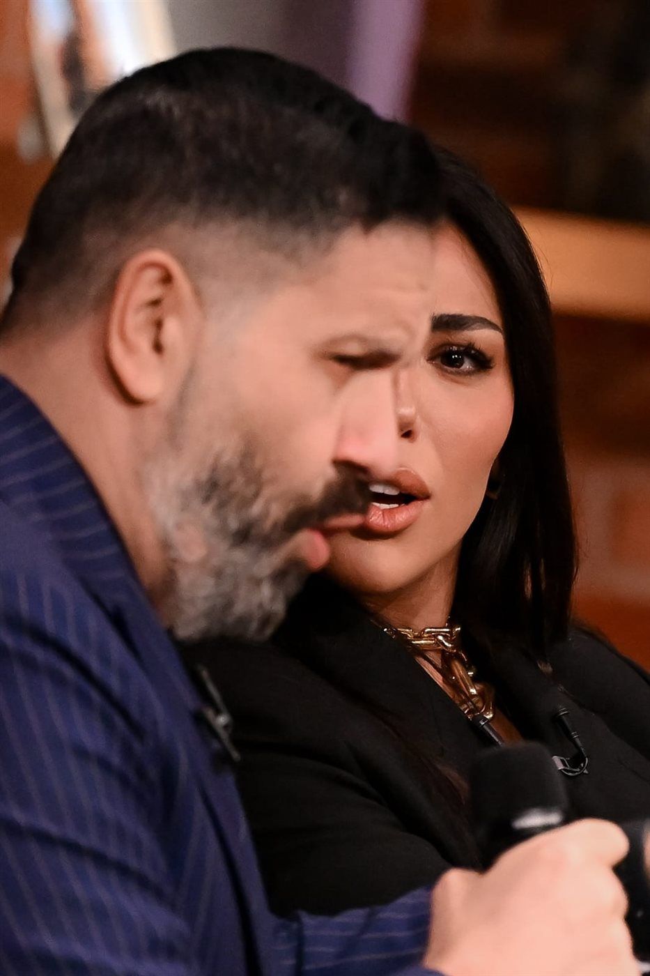 بالصور.. لولا جفان تشعل استديو القاهرة اليوم بأغاني عدوية وفاطمة عيد وتقدم مع ادوار "عاجبني "وتختتم فقرتها بوجبة مكرونة بالبشامل