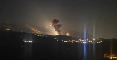 غارات إسرائيلية عنيفة على جنوب لبنان